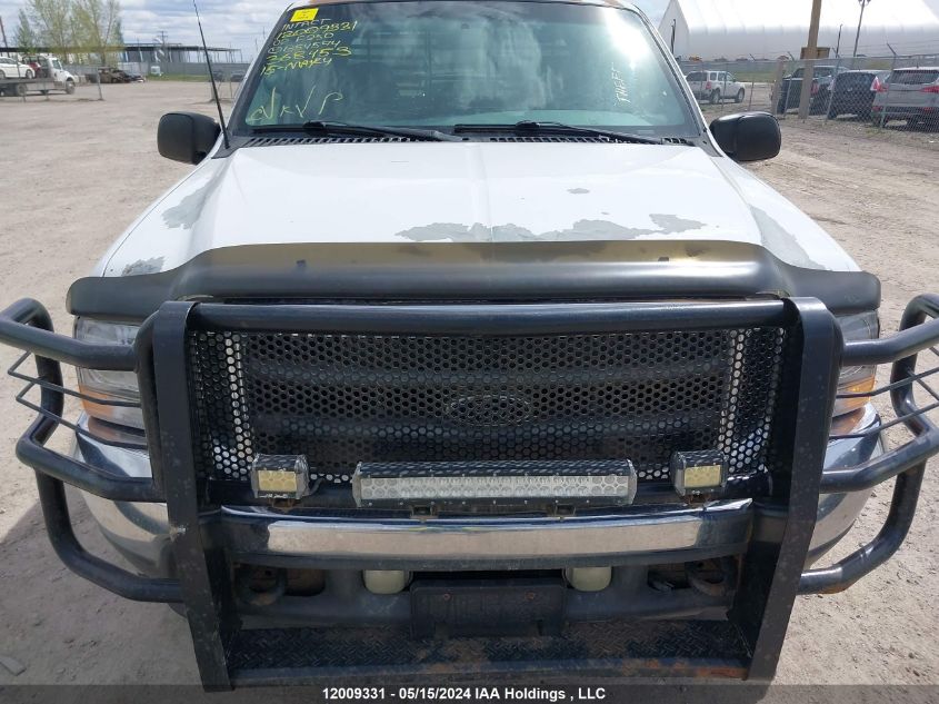 2002 Ford Super Duty F-250 VIN: 1FTNW21F42EB54574 Lot: 12009331