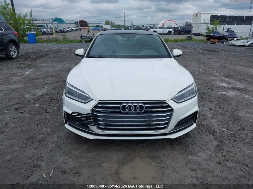 2018 Audi A5 VIN: WAU9NAF58JA097944 Lot: 12009340