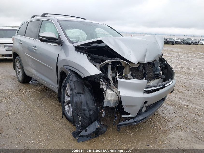 2014 Toyota Highlander Le/Le Plus VIN: 5TDBKRFH9ES015797 Lot: 12009341