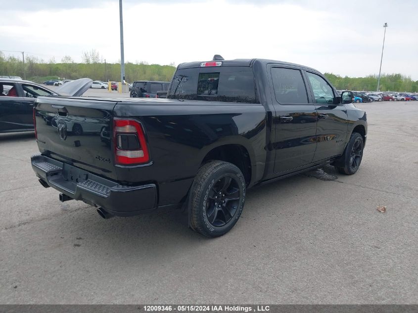 2022 Ram 1500 Sport VIN: 1C6SRFVT6NN142472 Lot: 12009346