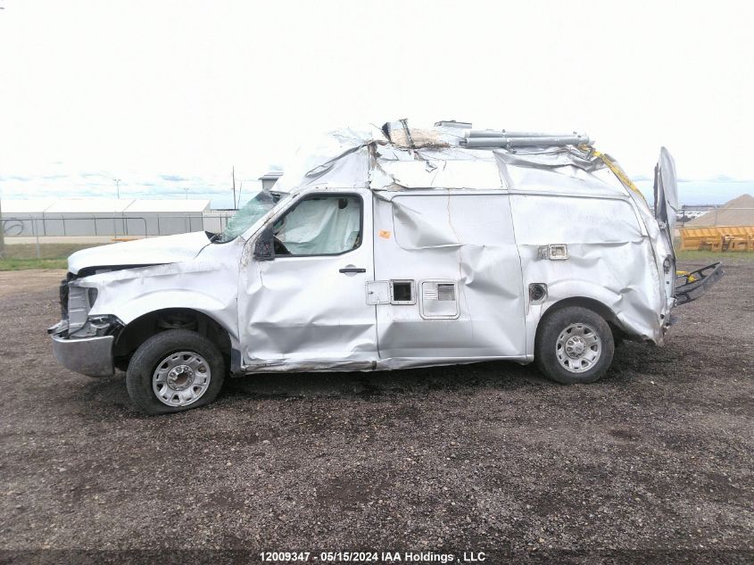 2013 Nissan Nv Cargo Nv2500 Hd Sv V6 VIN: 1N6BF0LY7DN105259 Lot: 12009347