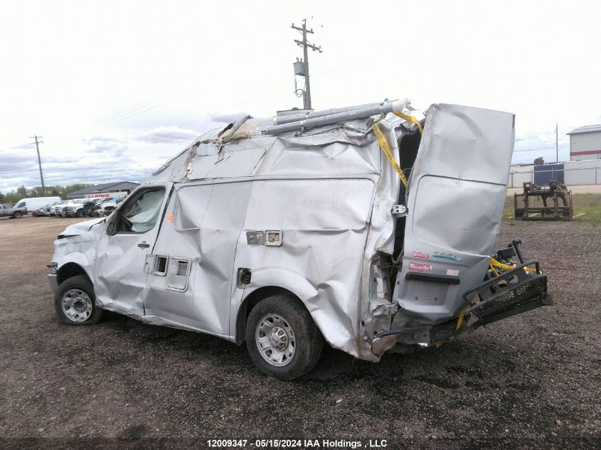 2013 Nissan Nv Cargo Nv2500 Hd Sv V6 VIN: 1N6BF0LY7DN105259 Lot: 12009347