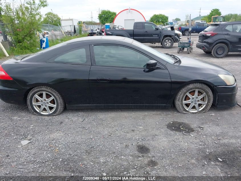 2003 Honda Accord Cpe VIN: 1HGCM82563A802240 Lot: 12009348