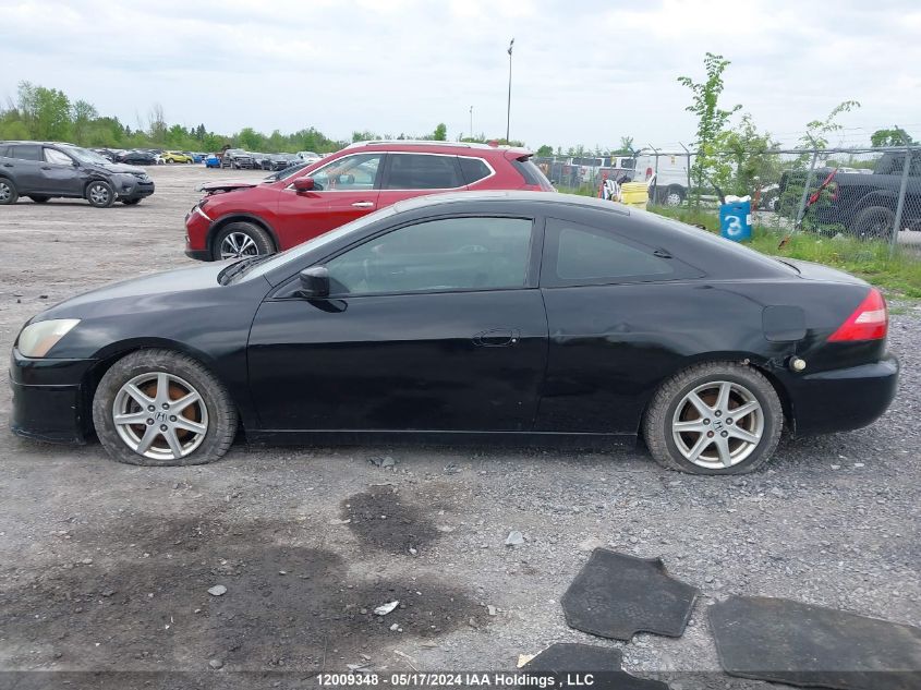 2003 Honda Accord Cpe VIN: 1HGCM82563A802240 Lot: 12009348