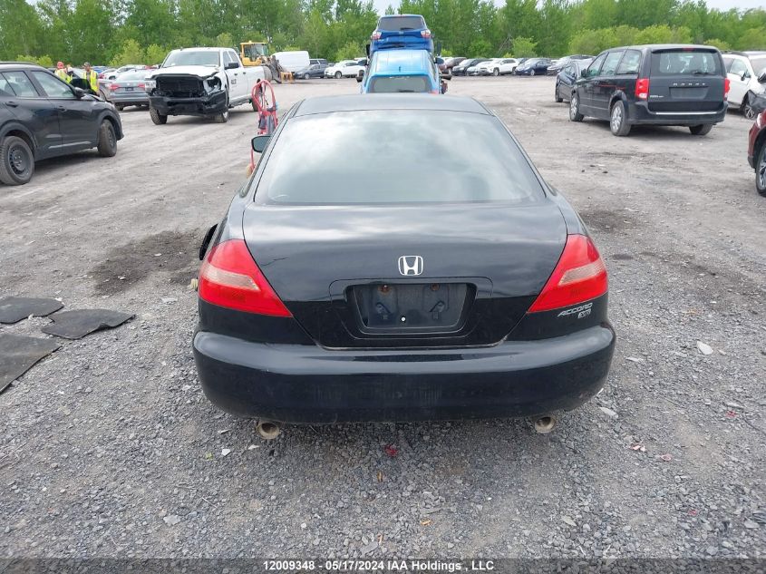 2003 Honda Accord Cpe VIN: 1HGCM82563A802240 Lot: 12009348