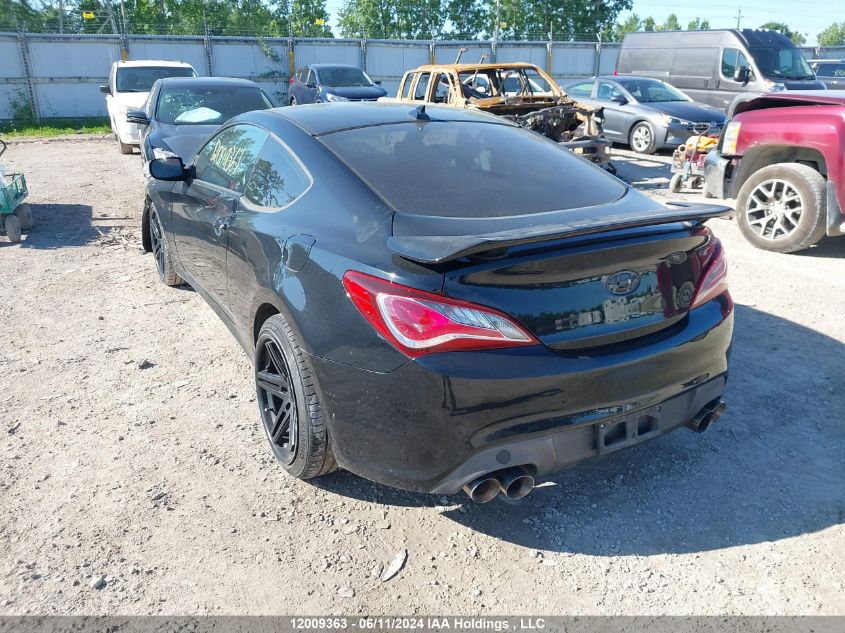 2015 Hyundai Genesis 3.8 R-Spec VIN: KMHHU6KJ5FU123998 Lot: 12009363