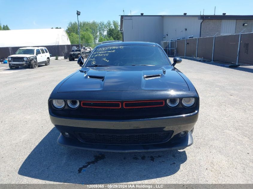2018 Dodge Challenger Gt VIN: 2C3CDZGG6JH292411 Lot: 12009365