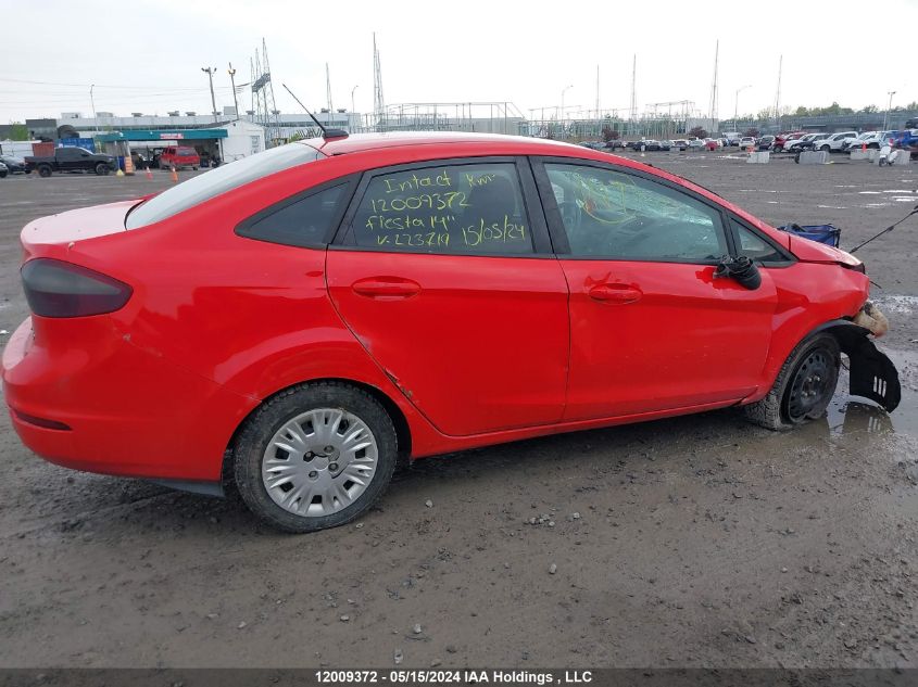 2014 Ford Fiesta VIN: 3FADP4BJ5EM223719 Lot: 12009372