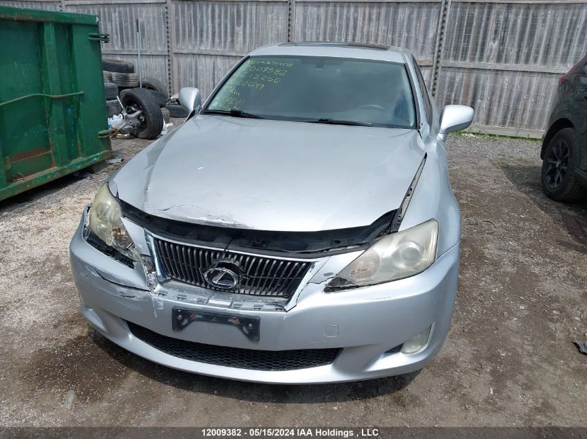 2006 Lexus Is 250 VIN: JTHCK262X65002649 Lot: 12009382