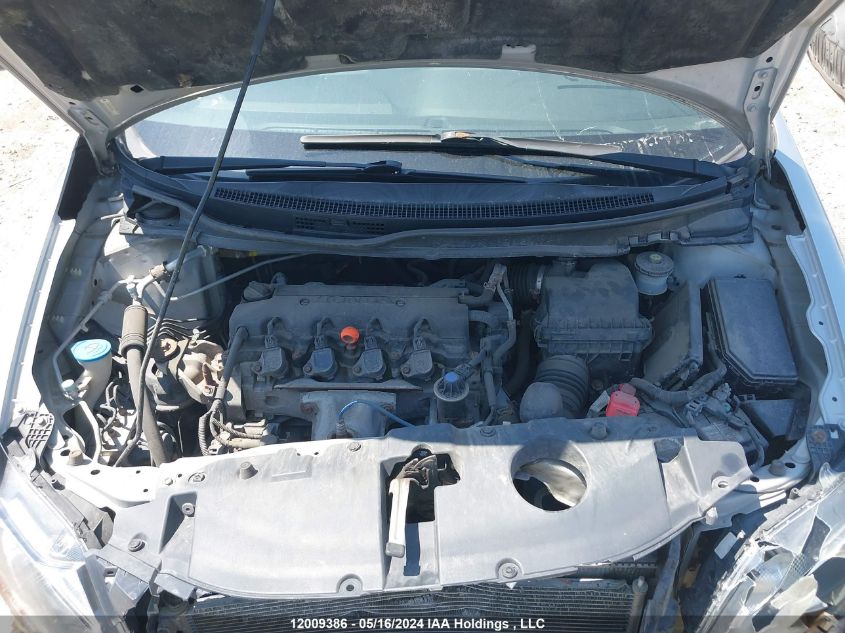 2013 Honda Civic VIN: 2HGFB2F44DH101104 Lot: 12009386