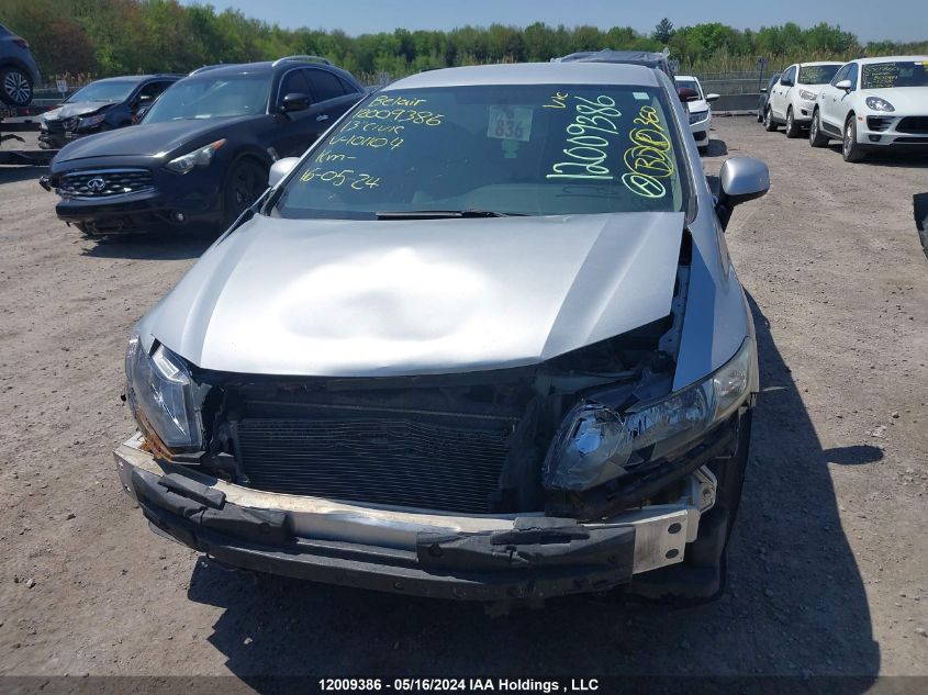 2013 Honda Civic VIN: 2HGFB2F44DH101104 Lot: 12009386