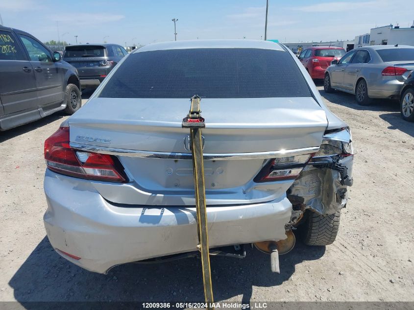 2013 Honda Civic VIN: 2HGFB2F44DH101104 Lot: 12009386