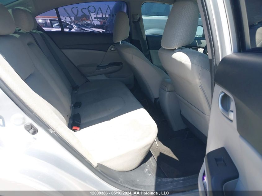 2013 Honda Civic VIN: 2HGFB2F44DH101104 Lot: 12009386