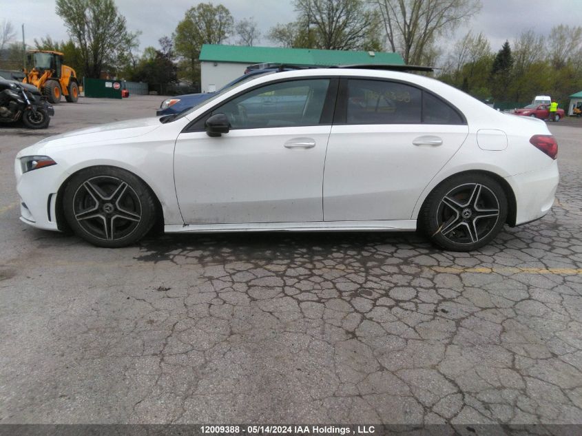 2020 Mercedes-Benz A-Class VIN: W1K3G4FB5LJ208713 Lot: 12009388