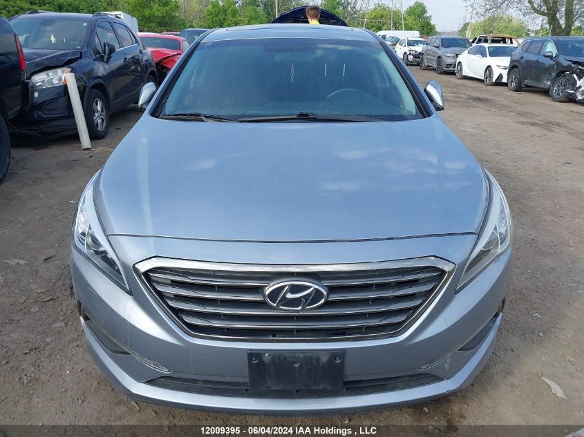 2017 Hyundai Sonata VIN: 5NPE24AF9HH443126 Lot: 12009395