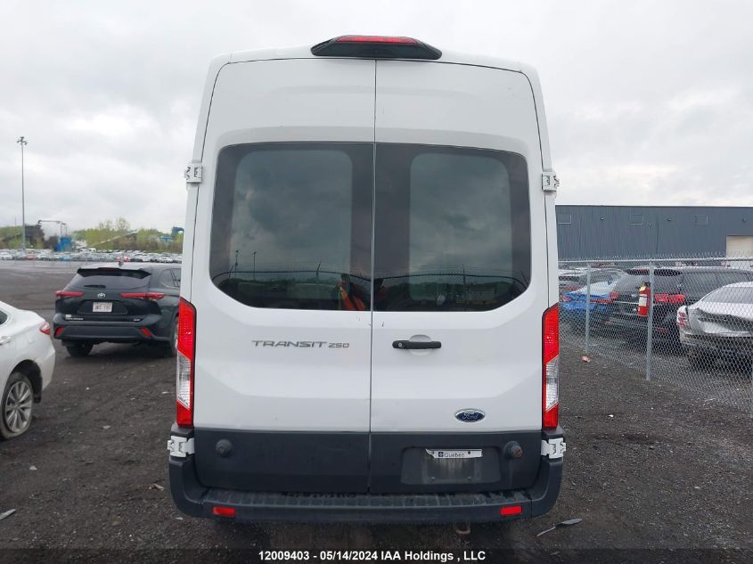 2019 Ford Transit T-250 VIN: 1FTYR2XM9KKB03082 Lot: 12009403