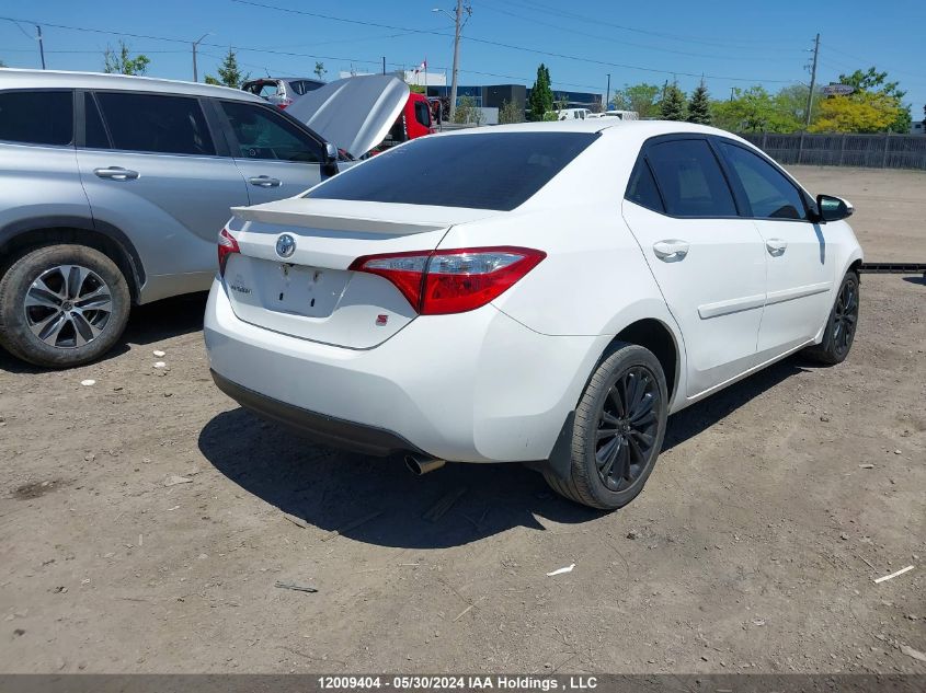 2015 Toyota Corolla Le VIN: 2T1BURHE3FC263437 Lot: 12009404