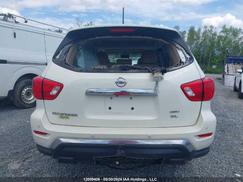 2017 Nissan Pathfinder VIN: 5N1DR2MM7HC656718 Lot: 12009406