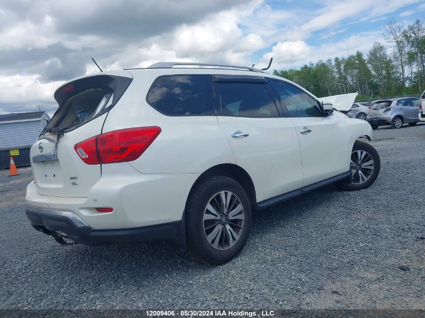 2017 Nissan Pathfinder VIN: 5N1DR2MM7HC656718 Lot: 12009406