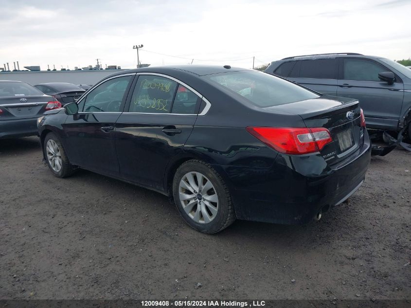 2015 Subaru Legacy VIN: 4S3BNCG64F3058352 Lot: 12009408