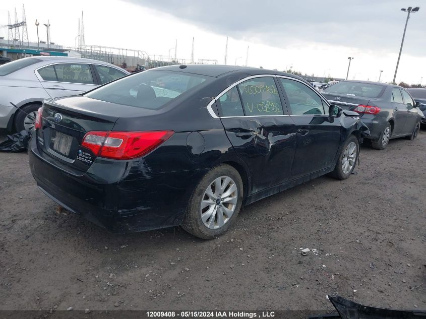 2015 Subaru Legacy VIN: 4S3BNCG64F3058352 Lot: 12009408