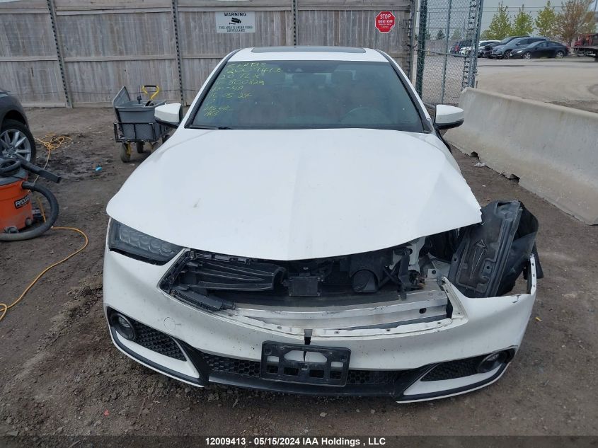 2020 Acura Tlx VIN: 19UUB1F64LA800829 Lot: 12009413