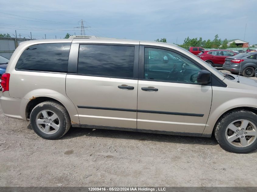 2013 Dodge Grand Caravan Se VIN: 2C4RDGBG5DR504537 Lot: 12009416