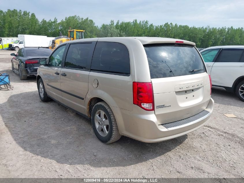 2013 Dodge Grand Caravan Se VIN: 2C4RDGBG5DR504537 Lot: 12009416