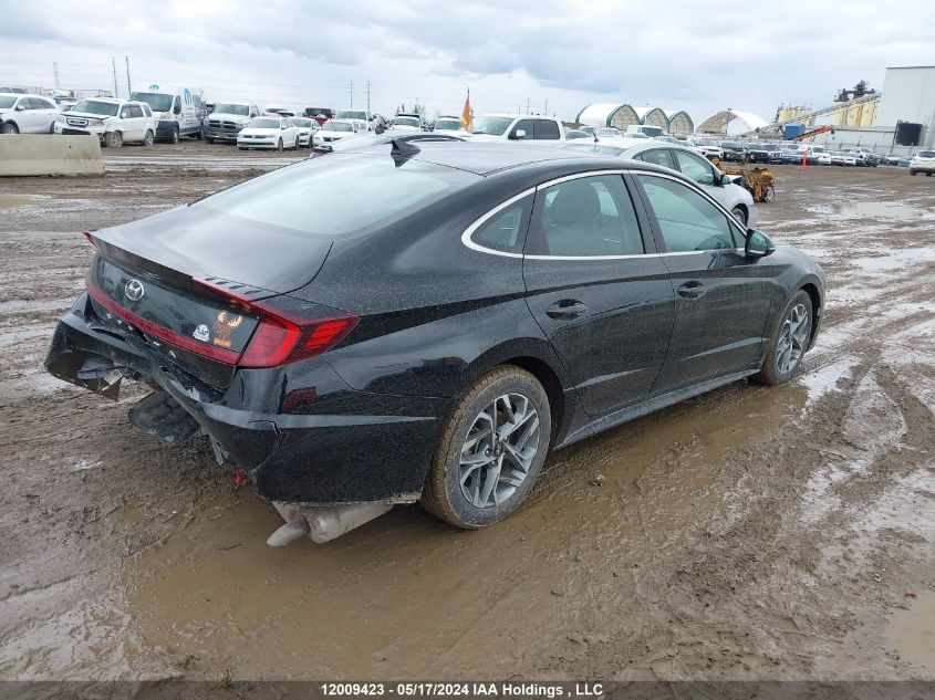 2022 Hyundai Sonata Preferred VIN: 5NPEG4JA9NH139344 Lot: 12009423