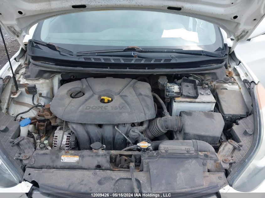 2013 Hyundai Elantra Gls VIN: 5NPDH4AE2DH187214 Lot: 12009426