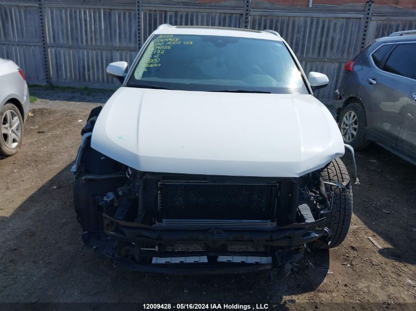 2020 Audi Q3 VIN: WA1EECF31L1041126 Lot: 12009428