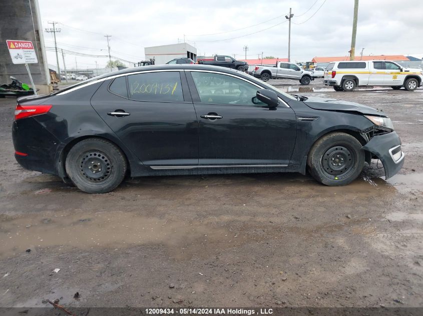 2013 Kia Optima Hybrid VIN: KNAGM4AD6D5040374 Lot: 12009434