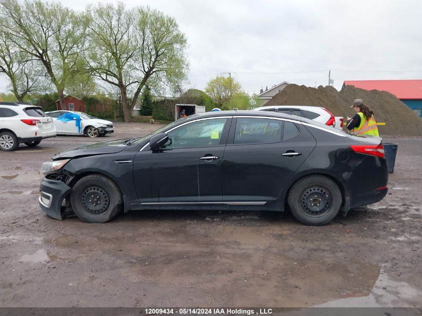 2013 Kia Optima Hybrid VIN: KNAGM4AD6D5040374 Lot: 12009434