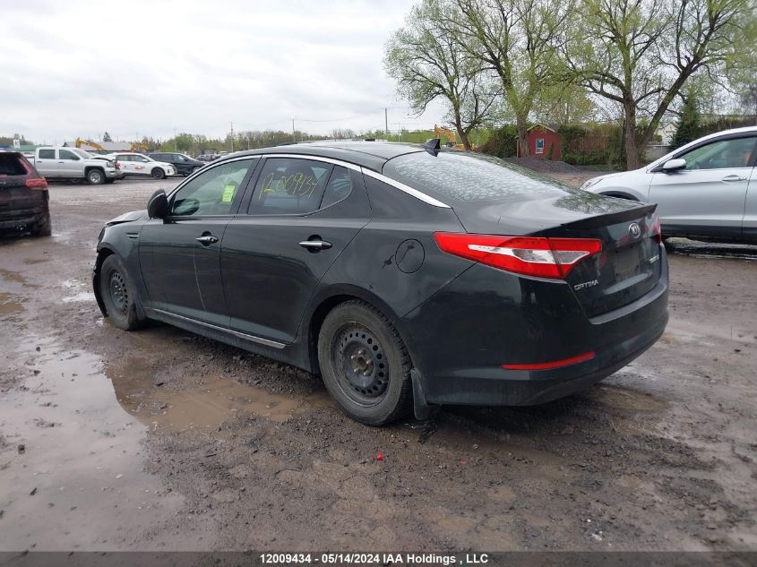 2013 Kia Optima Hybrid VIN: KNAGM4AD6D5040374 Lot: 12009434