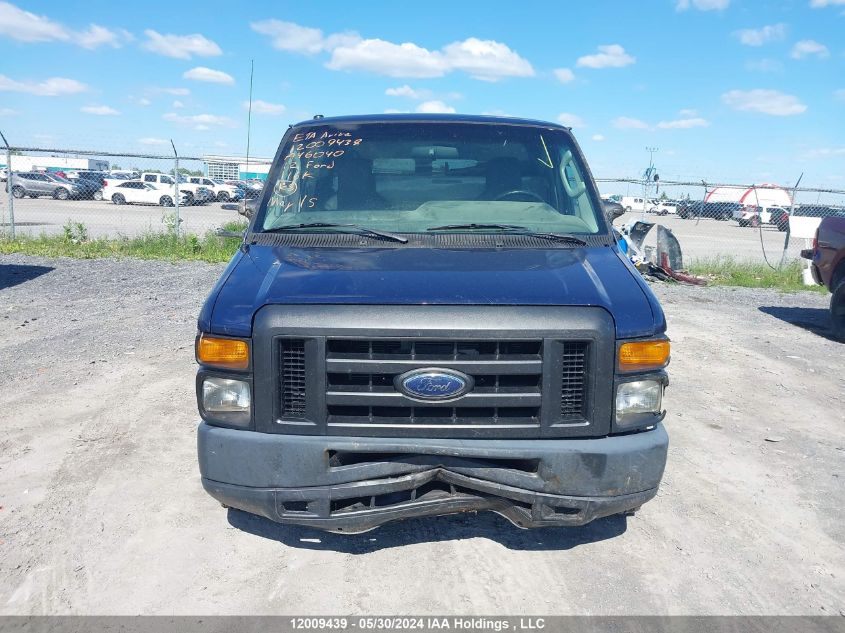 2012 Ford Econoline E150 VIN: 1FTNE1EWXCDA46040 Lot: 12009439