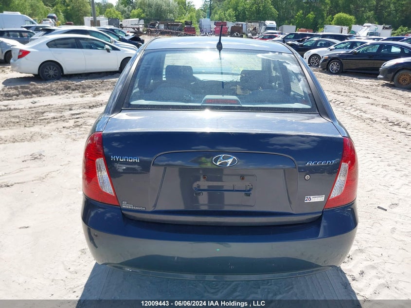 2009 Hyundai Accent VIN: KMHCN45C79U295978 Lot: 12009443