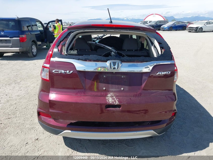 2015 Honda Cr-V VIN: 2HKRM4H56FH122537 Lot: 12009449