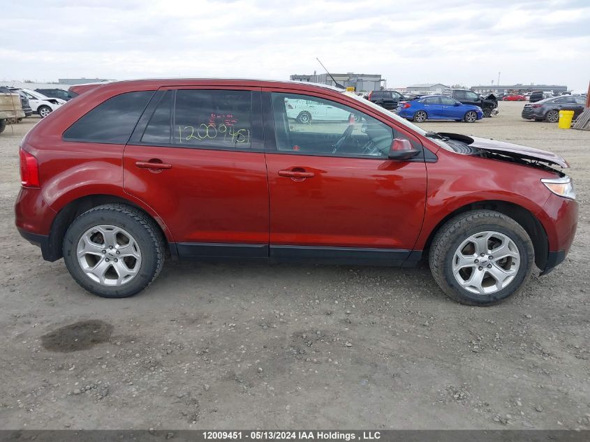 2014 Ford Edge Sel VIN: 2FMDK4JCXEBB05268 Lot: 12009451