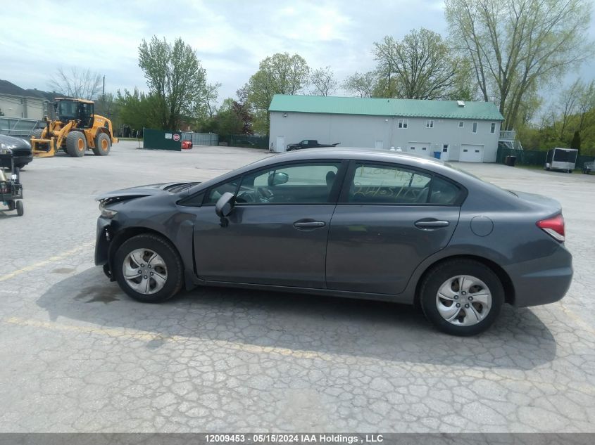 2015 Honda Civic Sedan VIN: 2HGFB2F48FH057353 Lot: 12009453