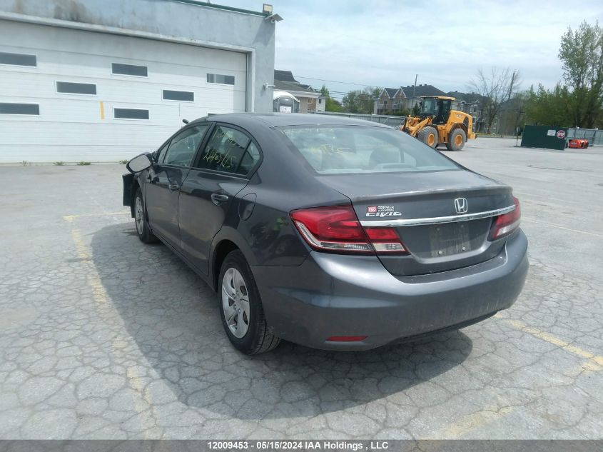 2015 Honda Civic Sedan VIN: 2HGFB2F48FH057353 Lot: 12009453