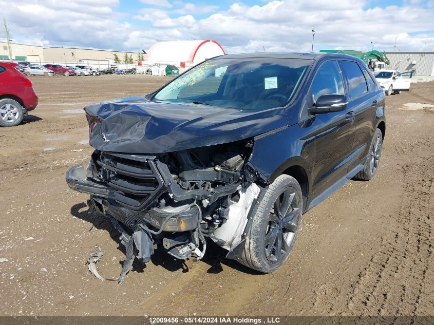 2015 Ford Edge Sport VIN: 2FMPK4AP5FBB57814 Lot: 12009456