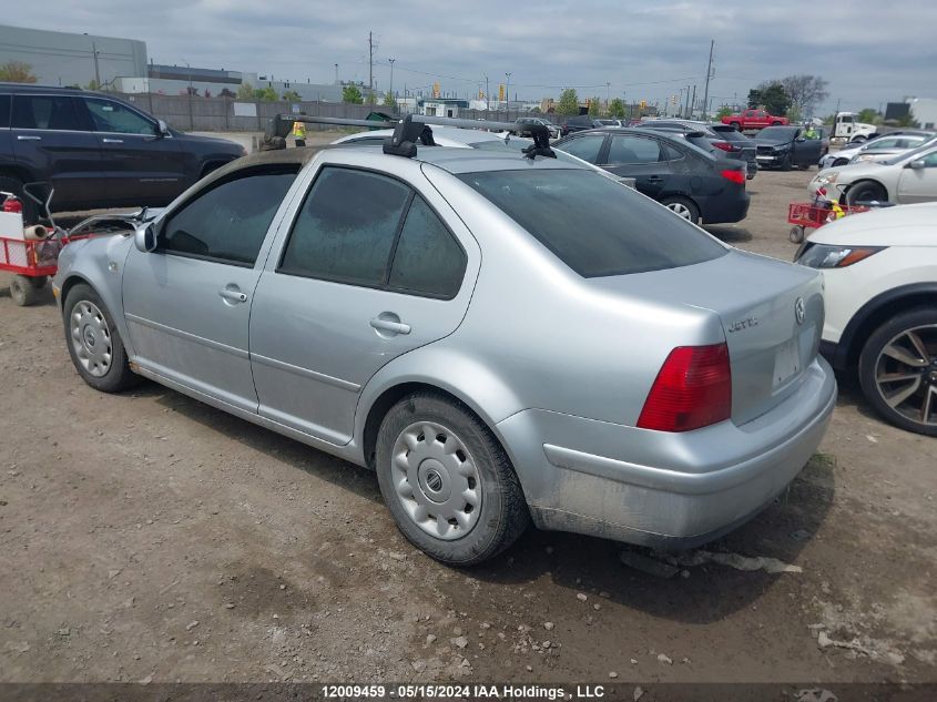 2002 Volkswagen Jetta VIN: 3VWSE69M22M060152 Lot: 12009459