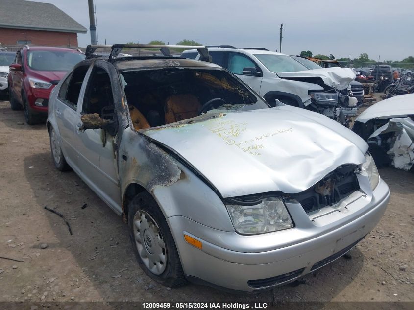 2002 Volkswagen Jetta VIN: 3VWSE69M22M060152 Lot: 12009459