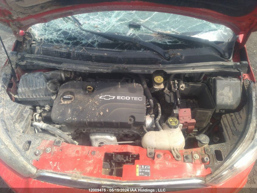 2016 Chevrolet Spark VIN: KL8CD6SA7GC609260 Lot: 12009475