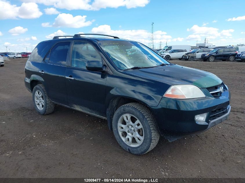 2001 Acura Mdx Touring VIN: 2HNYD18601H000979 Lot: 12009477