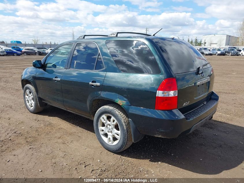 2001 Acura Mdx Touring VIN: 2HNYD18601H000979 Lot: 12009477