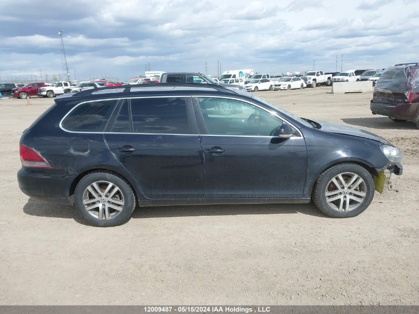 2013 Volkswagen Golf Wagon VIN: 3VWPL7AJ2DM611072 Lot: 12009487