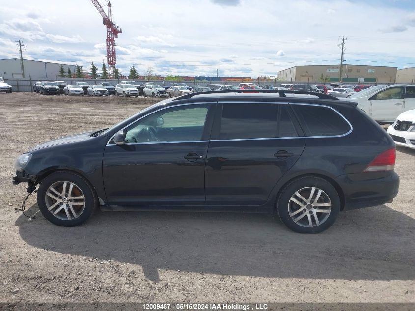 2013 Volkswagen Golf Wagon VIN: 3VWPL7AJ2DM611072 Lot: 12009487