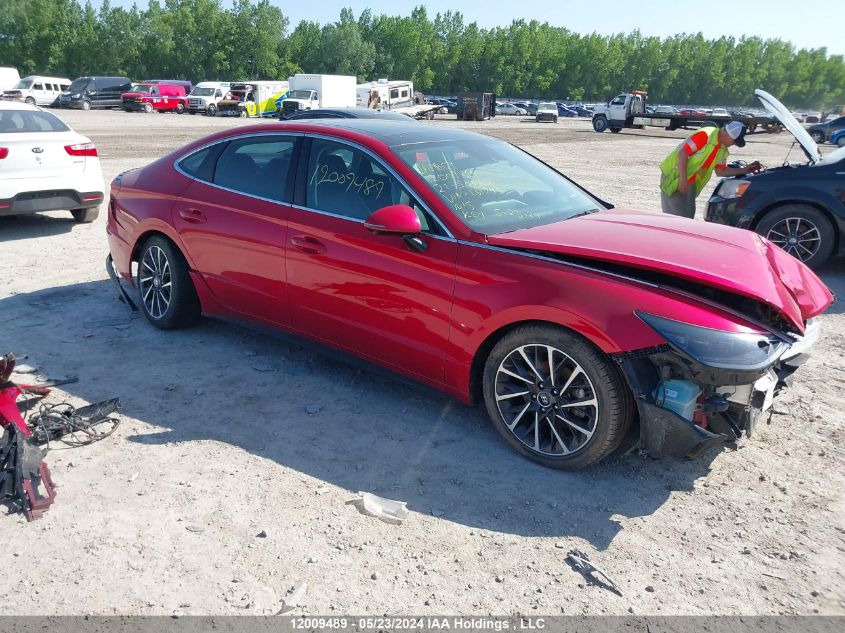 2021 Hyundai Sonata VIN: 5NPEH4J27MH131795 Lot: 12009489