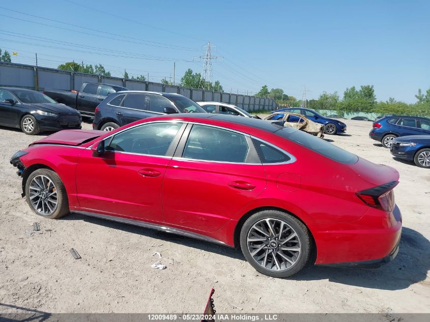 2021 Hyundai Sonata VIN: 5NPEH4J27MH131795 Lot: 12009489